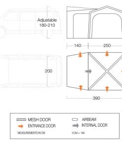 Vango Tailgate AirHub Drive Away Awning