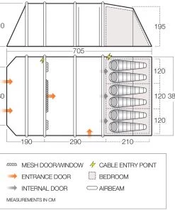 Vango Stargrove II 600XL Airbeam Tent Package (2022) TENTSTENTS