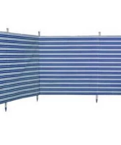 CAMPING ACCESSORIES Blue Diamond 7 Pole Navy Windbreak