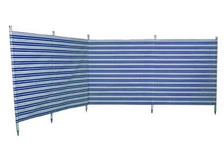 CAMPING ACCESSORIES Blue Diamond 7 Pole Navy Windbreak