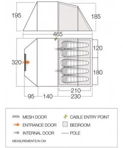 Vango Winslow II 500 Tent