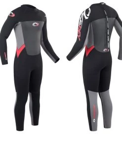 OUTDOOR LIVING Osprey Origin Mens Full Length Wetsuit 5mm - Red