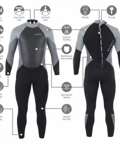 Osprey Mens Zero 5mm Winter Full Length Wetsuit